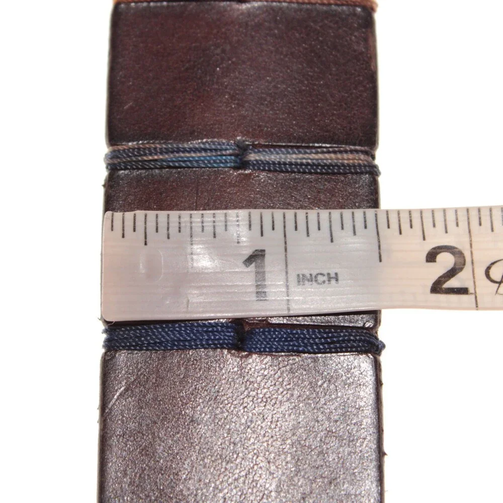 Veneta Cinture NWT Classic Belt Size 90 (US 34) in Brown Leather Made in Italy
